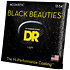 BKA 12 Black Beauties Light 12-54 Black DR Strings
