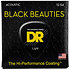 BKA 12 Black Beauties Light 12-54 Black DR Strings