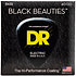 BKB5 40 Black Beauties Bass 5 Cordes Light 40-120 Black DR Strings