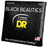 BKE7 9 Black Beauties 7 Cordes Light 9-52 Black DR Strings