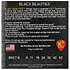 BKE7 9 Black Beauties 7 Cordes Light 9-52 Black DR Strings