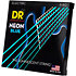 NBE-11 Hi Def Neon Blue Heavy 11-50 DR Strings
