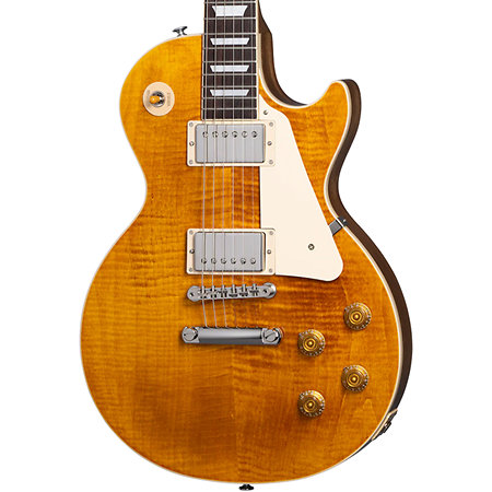 Les Paul Standard 50s Figured Top Honey Amber Gibson