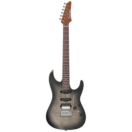 TQM2-CUF Charcoal Black Burst Flat Tom Quayle Signature Japan + Etui Ibanez