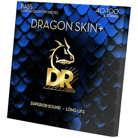 DR Strings Dragon Skin+ Quantum Nickel Bass Light 40-100