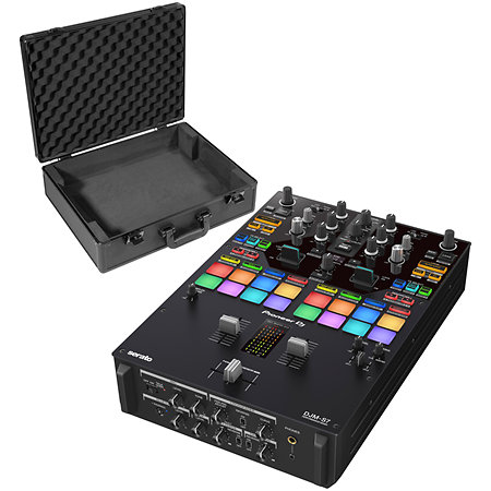 Pioneer DJ DJM-S7 + Case L CDJ / DJM 12'' Black