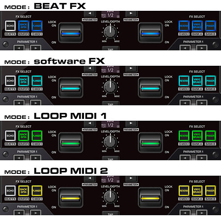 Pioneer DJ DJM-S7 + Case L CDJ / DJM 12'' Black