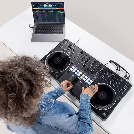 DDJ-REV5 + Eva-Case Pickfoam XXL Wheel Pioneer DJ