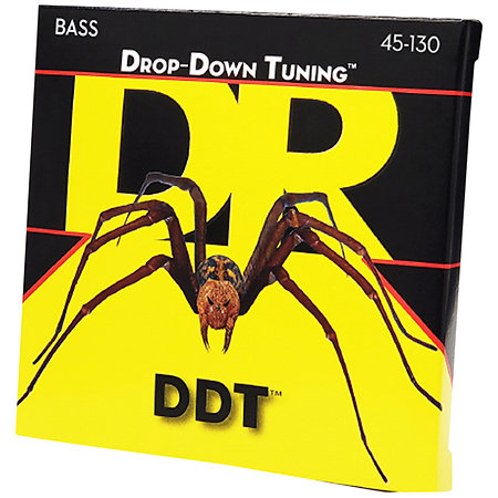 DR Strings DDT Drop Down Tuning Medium 5 Cordes 45-130