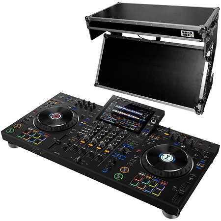Pioneer DJ XDJ-AZ + Table DJ Workstation Z Wheel Silver