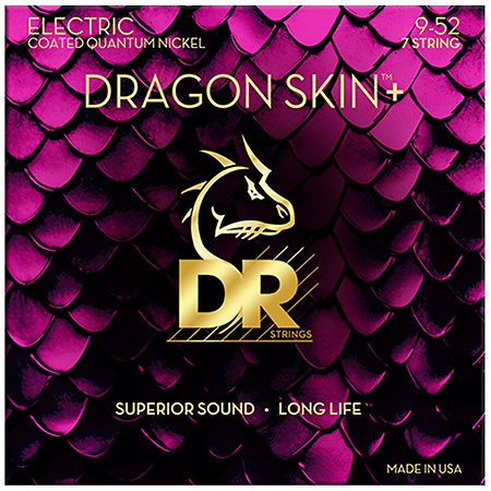 DR Strings Dragon Skin+ 7 Cordes Light 9-52
