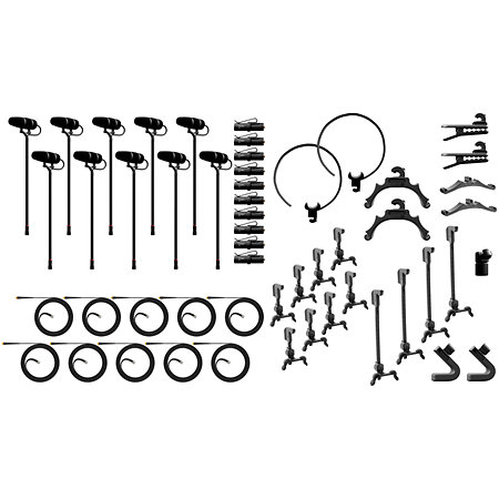 DPA 4099 CORE+ Loud SPL, Classic Touring Kit 10 (sans case)
