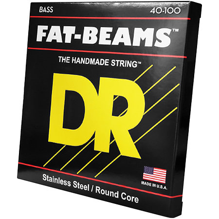 DR Strings Fat Beam Stainless Steel Light 40-100