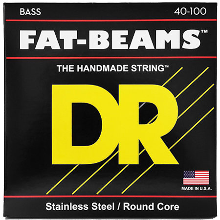 DR Strings Fat Beam Stainless Steel Light 40-100