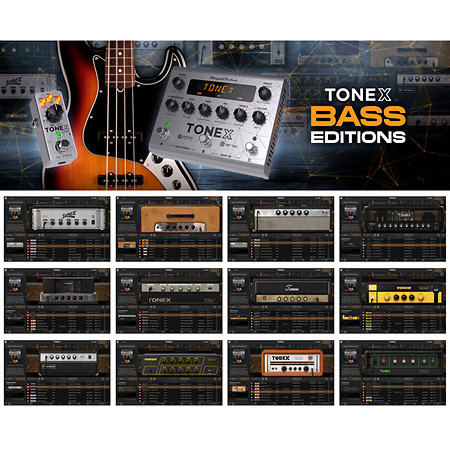 ToneX One Bass Edition Modelisation IK Multimédia