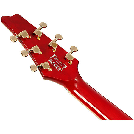 Ibanez IC420FM-CRS Iceman Cherry Red Sunburst + Housse