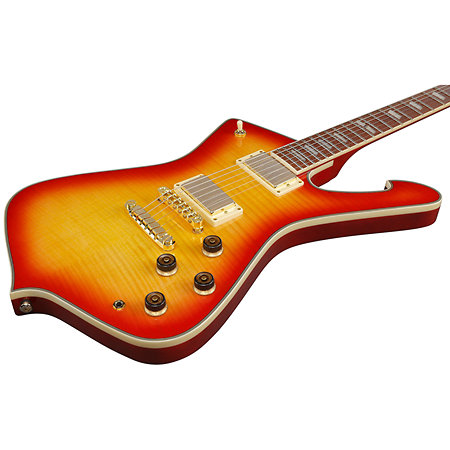 IC420FM-CRS Iceman Cherry Red Sunburst + Housse Ibanez