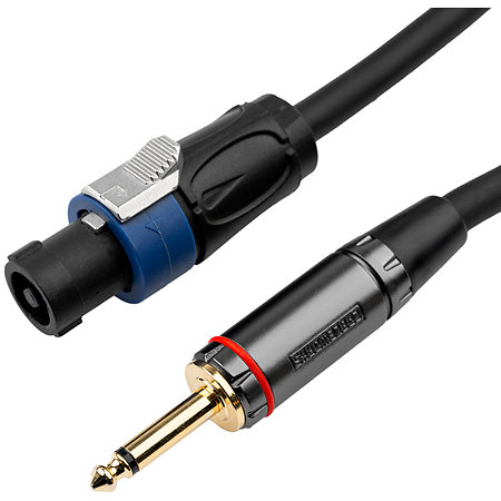 Câble HP jack/Speakon 1,8 m Gator Cableworks