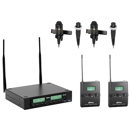 Mipro Pack ACT 300 DUO micro cravate MU53L