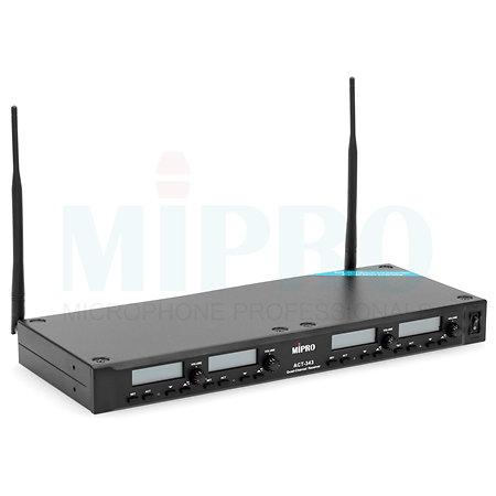 Pack ACT 300 QUAD micro cravate MU55L Mipro