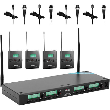 Mipro Pack ACT 300 QUAD micro cravate MU55L