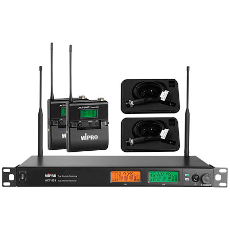 Mipro Pack ACT 500 DUO micro cravate MU55L