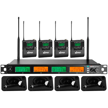 Mipro Pack ACT 500 QUAD micro cravate MU55L