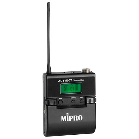 Pack ACT 500 QUAD micro cravate MU55L Mipro