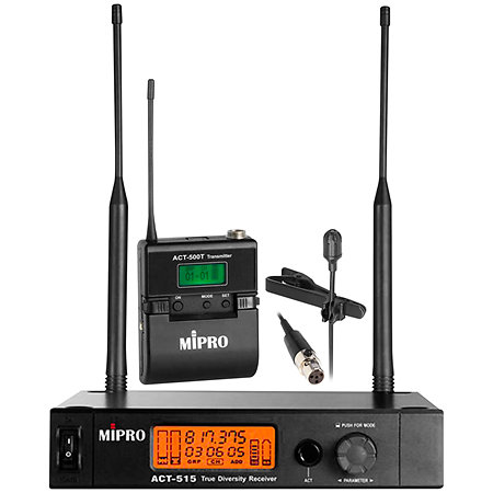 Pack ACT 500 micro cravate MU57LT Mipro