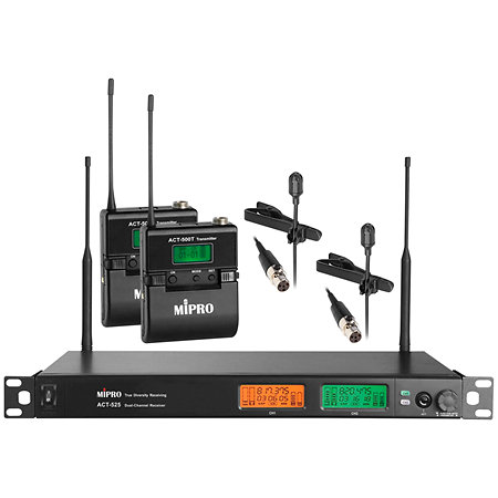 Mipro Pack ACT 500 DUO micro cravate MU57LT