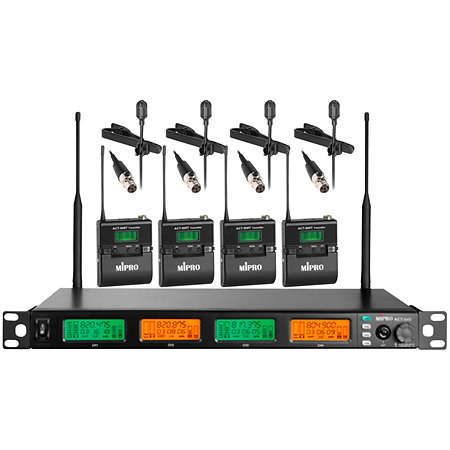 Mipro Pack ACT 500 QUAD micro cravate MU57LT