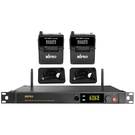 Mipro Pack ACT 5800 DUO micro cravate MU55L