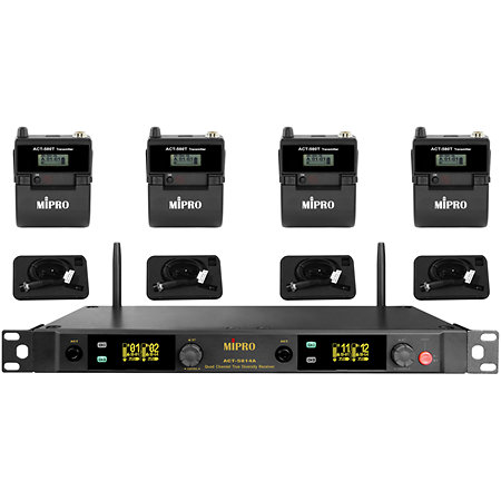 Mipro Pack ACT 5800 QUAD micro cravate MU55L