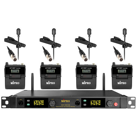 Mipro Pack ACT 5800 QUAD micro cravate 57LT