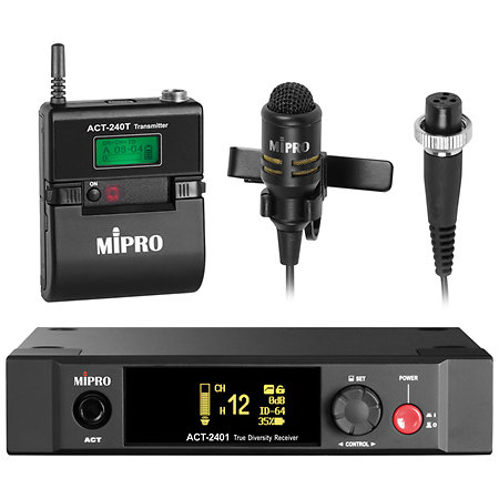 Mipro Pack ACT 2400 micro cravate MU53L