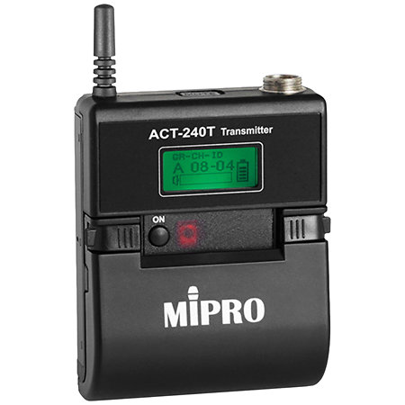 Pack ACT 2400 DUO micro cravate MU55L Mipro