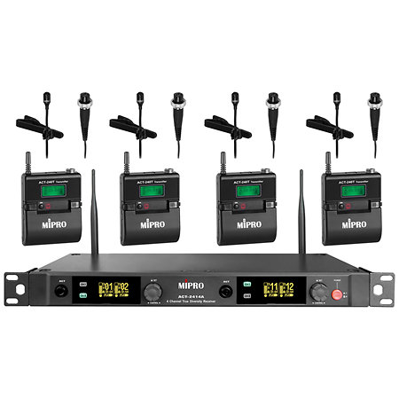 Mipro Pack ACT 2400 QUAD micro cravate MU55L
