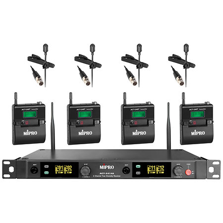 Mipro Pack ACT 2400 QUAD micro cravate MU57LT