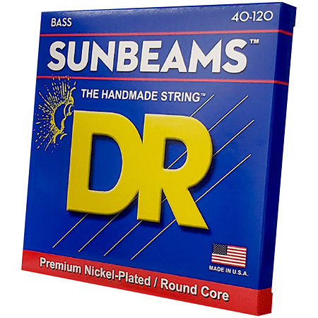 DR Strings Sunbeam Nickel Plated 5 Cordes Light 40-120