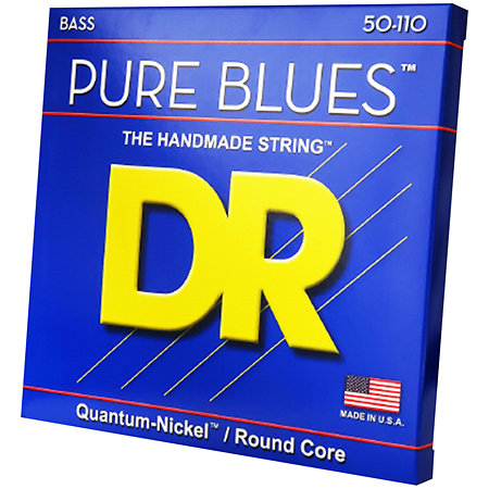 DR Strings Pure Blues Quantum Nickel Heavy 50-110