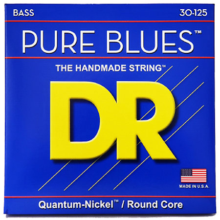 DR Strings Pure Blues Quantum Nickel 6 Cordes Medium 30-125