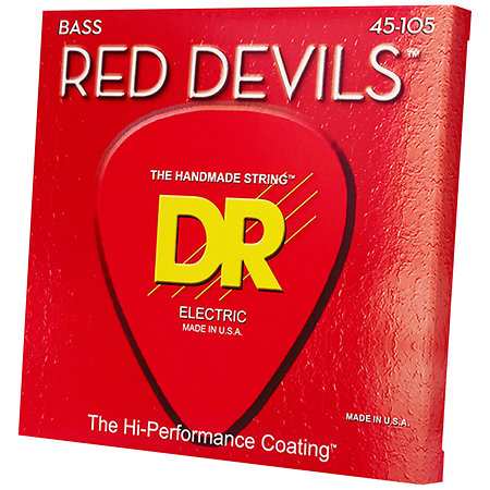 DR Strings Red Devils Medium 45-105
