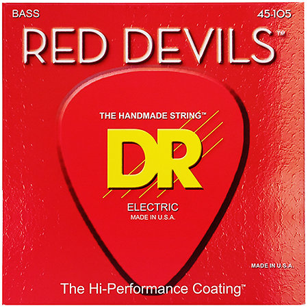 DR Strings Red Devils Medium 45-105