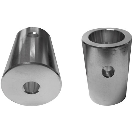 ASD MANC CUB Manchon alu conique cube femelle 75mm