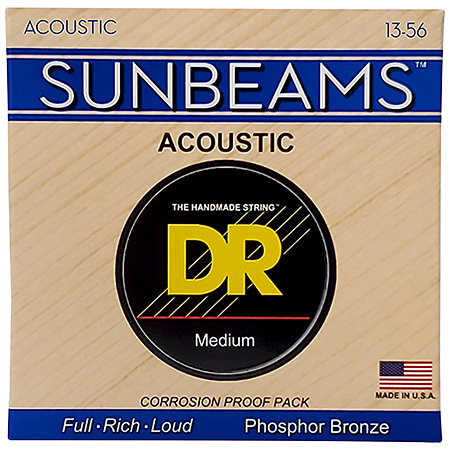 Sunbeam Phosphor Bronze Medium 13-56 DR Strings