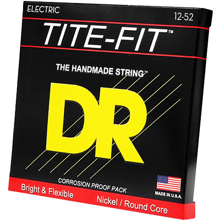 DR Strings Tite Fit Nickel Plated Extra Heavy 12-52