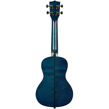 Blue Exotic Mahogany Concert Kala