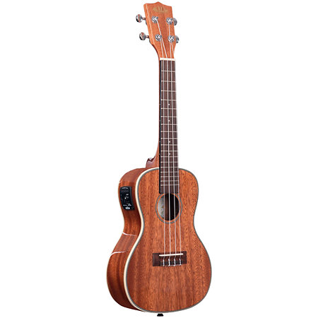 Gloss Mahogany Concert électro acoustique EQ Kala