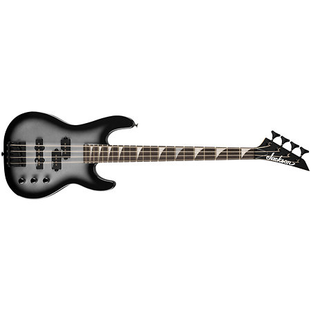 Jackson Limited Edition JS Series Concert Bass Minion JS1X, Amaranth Fingerboard, Silverburst