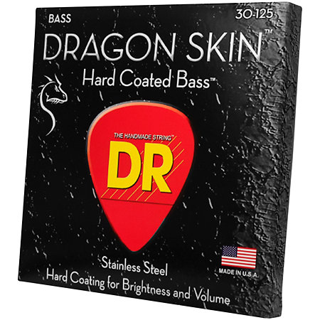 DR Strings Dragon Skin Clear Coated 6 cordes Medium 30-125